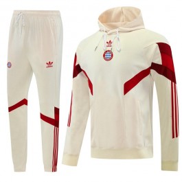 FC Bayern München Träningsoverall med Tröja 2025-26 - Hoodie Beige
