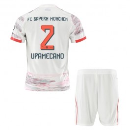 FC Bayern München Upamecano 2 Matchtröja Barn Borta 2025-2026