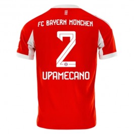 FC Bayern München Upamecano 2 Matchtröja Hemma 2025-2026