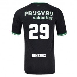 Feyenoord Gimenez 29 Matchtröja Borta 2024-2025