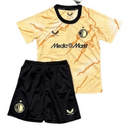 Feyenoord Matchtröja Barn Hemma Fourth 2024-2025