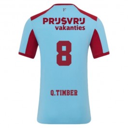 Feyenoord Q.Timber 8 Matchtröja Tredje 2025-2026