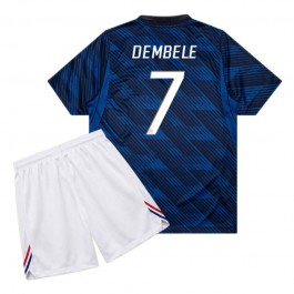 Frankrike Dembele 7 Hemmaställ VM 2026 Barn