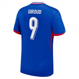 Frankrike Giroud 9 Matchtröja Hemma Euro 2024
