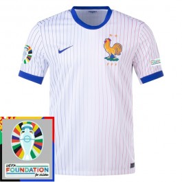 Frankrike Matchtröja Borta Euro 2024 Patch