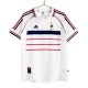 Frankrike Matchtröja Borta Retro 1998