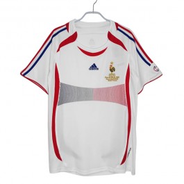 Frankrike Matchtröja Borta Retro 2006