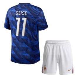 Frankrike Olise 11 Hemmaställ VM 2026 Barn