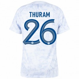 Frankrike Thuram 26 Matchtröja Borta VM 2022
