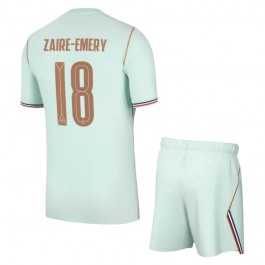 Frankrike Zaïre-Emery 18 Bortaställ VM 2026 Barn