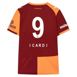Galatasaray Icardi 9 Matchtröja Hemma 2025-2026