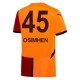 Galatasaray Osimhen 45 Matchtröja Hemma 2024-2025
