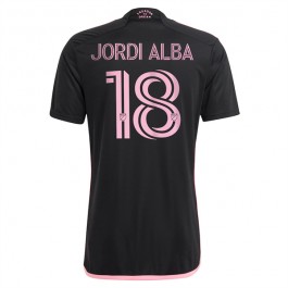 Inter Miami CF Jordi Alba 18 Matchtröja Borta 2024-2025