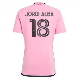 Inter Miami CF Jordi Alba 18 Matchtröja Hemma 2024-2025