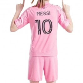 Inter Miami CF Messi 10 Matchtröja Barn Hemma 2025-2026