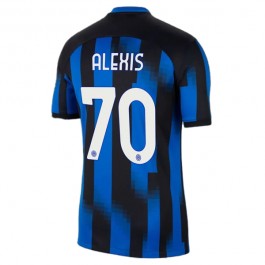 Inter Milan Alexis 70 Matchtröja Hemma 2023-2024
