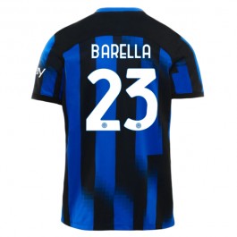 Inter Milan Barella 23 Matchtröja Hemma 2023-2024