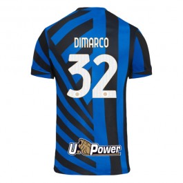Inter Milan Dimarco 32 Matchtröja Hemma 2024-2025