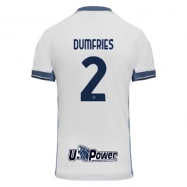 Inter Milan Dumfries 2 Matchtröja Borta 2024-2025