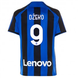 Inter Milan (Džeko) 9 Matchtröja Hemma 2022-2023