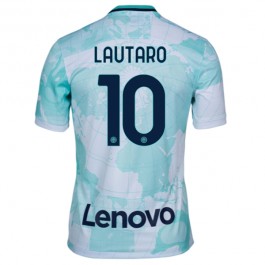 Inter Milan Lautaro 10 Matchtröja Borta 2022-2023