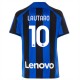 Inter Milan Lautaro 10 Matchtröja Hemma 2022-2023