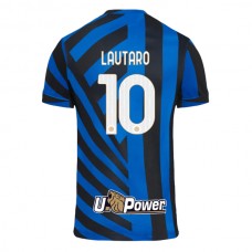 Inter Milan Lautaro 10 Matchtröja Hemma 2024-2025