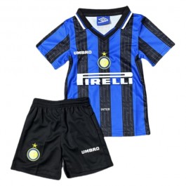 Inter Milan Matchtröja Barn Hemma Retro 1997-1998