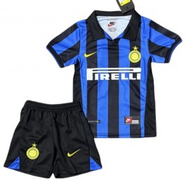 Inter Milan Matchtröja Barn Hemma Retro 1998-1999