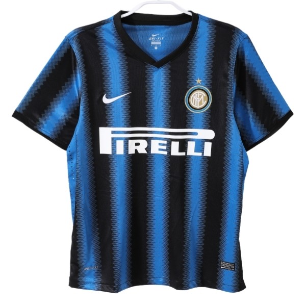 Inter Milan Matchtröja Hemma Retro 2010-2011 Fotbollsställ Inter Milan Matchtröja Hemma Retro 2010-2011 Fotbollsställ