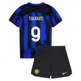 Inter Milan Thuram 9 Matchtröja Barn Hemma 2023-2024