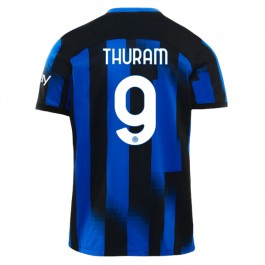 Inter Milan Thuram 9 Matchtröja Hemma 2023-2024