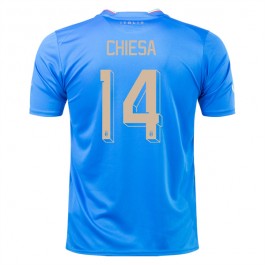 Italien Chiesa 14 Matchtröja Hemma 2022