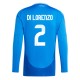 Italien Di Lorenzo 2 Matchtröja Hemma Euro 2024 Långärmad