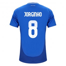 Italien Jorginho 8 Matchtröja Hemma Euro 2024