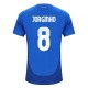 Italien Jorginho 8 Matchtröja Hemma Euro 2024