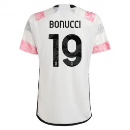 Juventus Bonucci 19 Matchtröja Borta 2023-2024