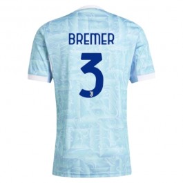 Juventus Bremer 3 Matchtröja Borta 2025-2026 Fotbollsställ