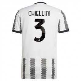 Juventus Chiellini 3 Matchtröja Hemma 2022-2023