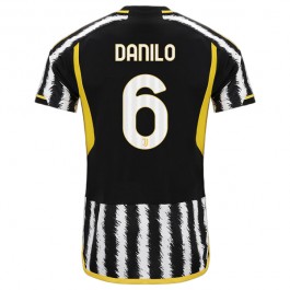 Juventus Danilo 6 Matchtröja Hemma 2023-2024