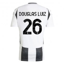 Juventus Douglas Luiz 26 Matchtröja Hemma 2024-2025