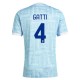 Juventus Gatti 4 Matchtröja Borta 2025-2026 Fotbollsställ