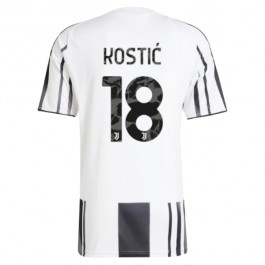 Juventus Kostić 18 Matchtröja Hemma 2025-2026 Fotbollsställ