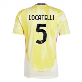 Juventus Locatelli 5 Matchtröja Borta 2024-2025