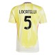 Juventus Locatelli 5 Matchtröja Borta 2024-2025