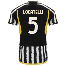 Juventus Locatelli 5 Matchtröja Hemma 2023-2024