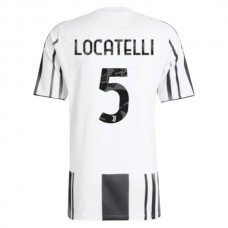 Juventus Locatelli 5 Matchtröja Hemma 2025-2026