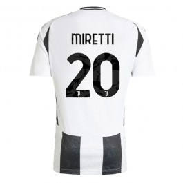 Juventus Miretti 20 Matchtröja Hemma 2024-2025