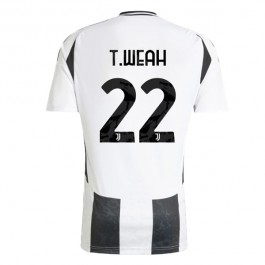 Juventus T.Weah 22 Matchtröja Hemma 2024-2025