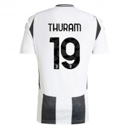 Juventus Thuram 19 Matchtröja Hemma 2024-2025